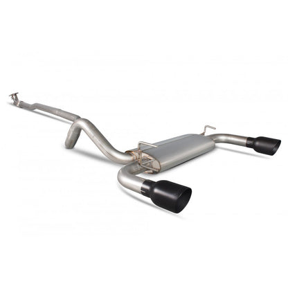 Fiat 500/595/695 Abarth (IHI & Garrett Turbo) Scorpion Exhausts Cat Back None Resonated