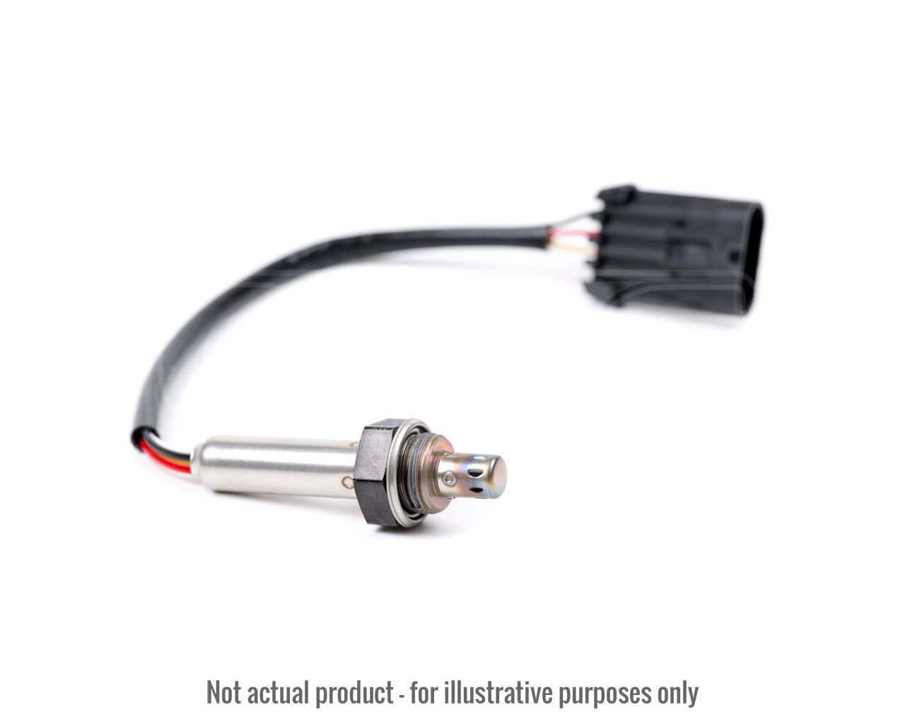 NTK Lambda/Oxygen O2 Sensor - NGK 91515 / OZA770-EE54 - 4-Wire 500mm - Fits BMW 1 3 5 7 Series & X1, Mitsubishi Colt Z30/CZC, Smart Forfour 454 - Upstream/Downstream Direct-Fit Replacement