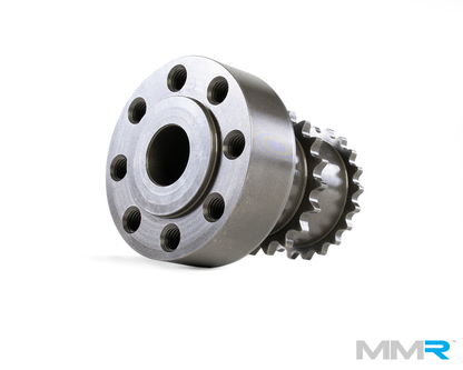 MMR Performance Single Piece Billet Crank Hub Upgrade for BMW S55 & N55 - Fits F80 M3, F82/F83 M4, F87 M2 & F2x/F3x 135i/235i/335i/435i - Pinned 4-Pin Option & Capture Plate Available - Prevents Crank Hub Slip