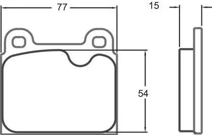 Textar 2058702 Disc Brake Pad Set for BMW 3 Series E21 Saloon/Sedan 1975-1983 – ATE/Teves Calipers – Acoustic Wear Indicator – OEM Quality Replacement Pads – Fits 316 318 320 323i – Classic BMW Brake Lining Kit UK