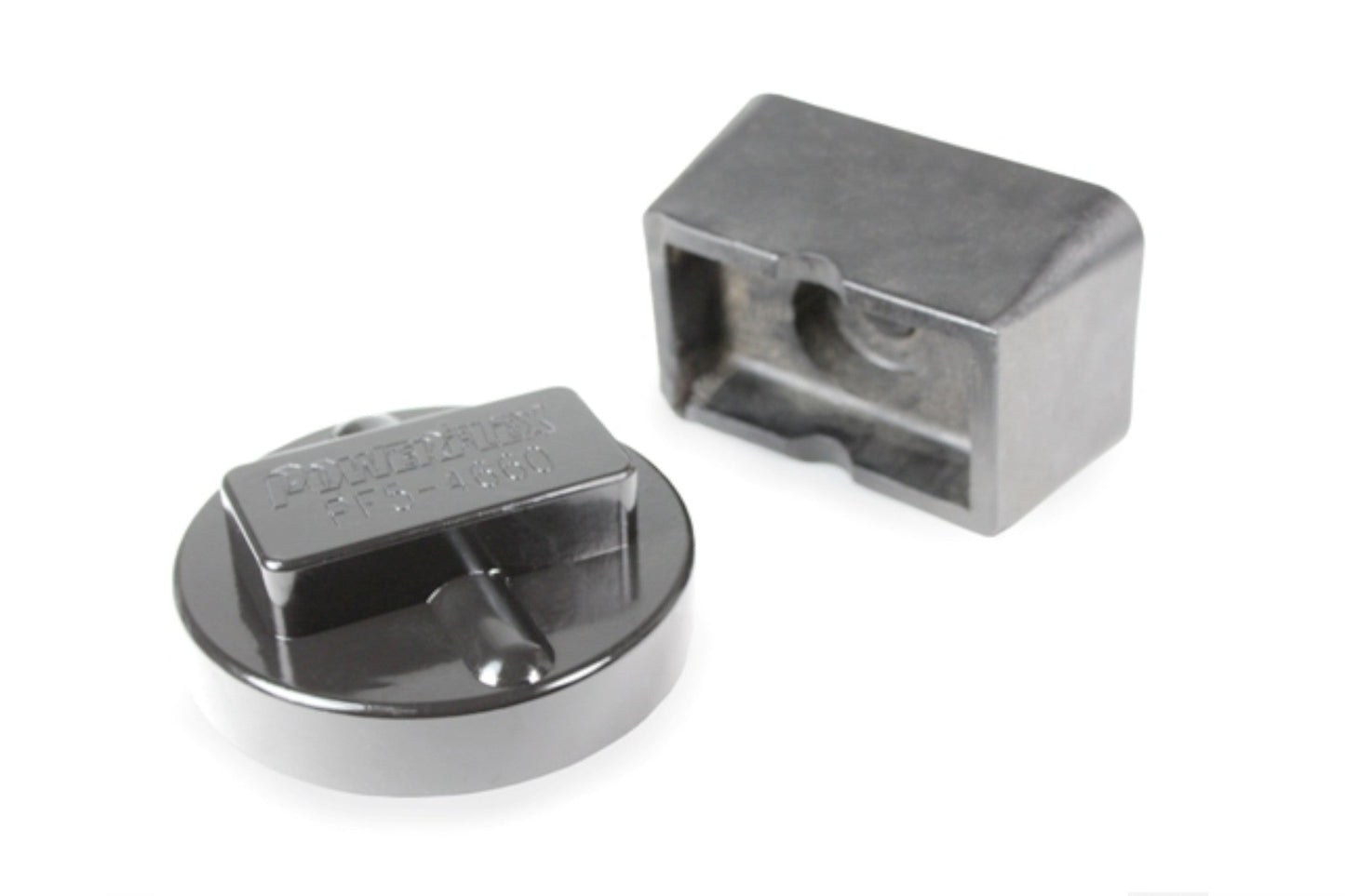 Powerflex PF5-4660 80mm Jack Pad/Lifting Puck for BMW, MINI, Rolls-Royce & Toyota GR Supra (A90/A91) - PU Lift Pad, Jacking Block & Floor/Trolley Jack Adapter/Adaptor - Fits OEM Rectangular Jacking Points - Jack Point Insert - Jack Saddle Puck