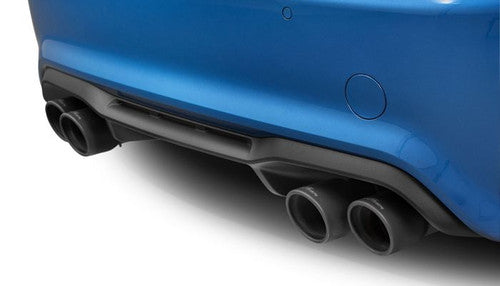 AC Schnitzer Valved Quad Exit 90mm Rear Silencer/Back Box (Axle-Back) for BMW M2 F87 – Performance Exhaust Upgrade, Stainless Steel Muffler, Ceramic Matte Black or Polished Chrome Tips
