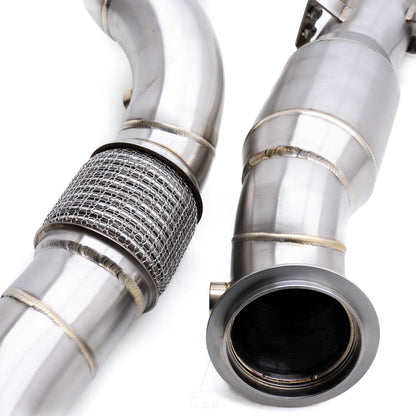 R44 BMW S58 200 Cell Sports Cat Downpipes For BMW G80/G81 M3, G82/G83 M4 & G87 M2