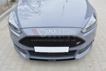 Maxton Design - FRONT RACING SPLITTER V.3 FORD FOCUS 3 ST (FACELIFT)