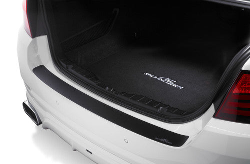 AC Schnitzer Rear Bumper Protector Strip / Boot Sill Guard for BMW 4 Series Gran Coupe F36 - Matte Black Stick-On Loading Edge Cover, Tailgate Threshold Protector, Boot Lip Scuff Guard, Bumper Top Applique