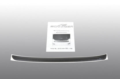 AC Schnitzer Rear Bumper Protector Strip for BMW X2 F39 - Boot/Trunk Lip/Sill/Load Edge Tailgate Entry Guard, Cargo Luggage Area Scuff Plate Cover, Adhesive Fit, OEM Style (2018-2023)