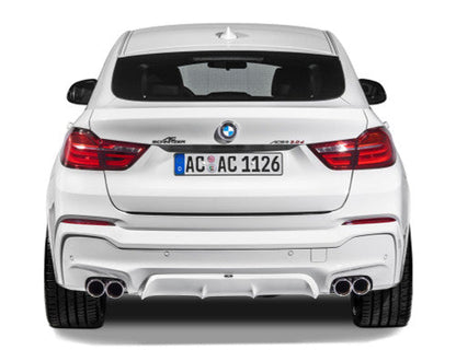 AC Schnitzer Rear Diffuser/Valance for BMW X4 F26 M Sport (2014-2018) | Rear Bumper Insert, Rear Apron Lower Skirt | Quad Exhaust Compatible Body Kit Upgrade