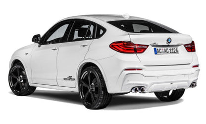 AC Schnitzer Rear Diffuser/Valance for BMW X4 F26 M Sport (2014-2018) | Rear Bumper Insert, Rear Apron Lower Skirt | Quad Exhaust Compatible Body Kit Upgrade