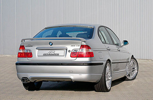 AC Schnitzer Rear Valance Diffuser Lip for BMW 3 Series E46 Sedan/Saloon 4-Door SE Facelift (09/2001-2005) - Rear Apron Lower Bumper Spoiler/Rear Skirt, OE Style Fit