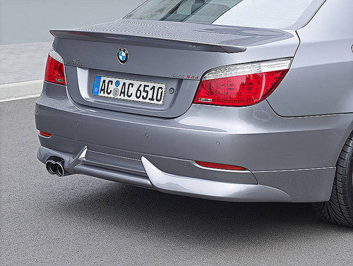 AC Schnitzer Rear Skirt / Diffuser Valance for BMW 5 Series E60 LCI Saloon (2007-2010) – Facelift Rear Bumper Lower Apron Lip Insert, Unpainted, OEM+ Body Kit Upgrade (Sedan)