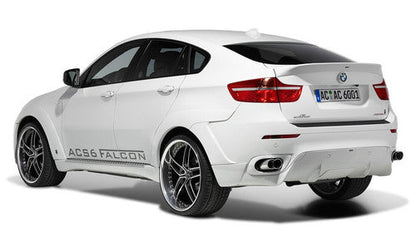 AC Schnitzer Rear Bumper Diffuser / Rear Diffuser Insert / Rear Valance for BMW X6 E71 (2008-2014) - Rear Apron Lower Bumper Skirt Trim | Aero Body Kit Styling | Detachable Tow Bar Cover Option