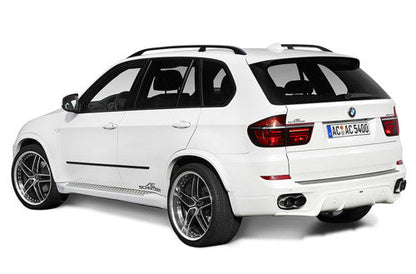 BMW X5 E70 LCI Facelift (2010–2013) Rear Diffuser/Valance/Skirt – AC Schnitzer SE Rear Bumper Apron Trim Insert | PDC Parking Sensor & Tow Bar Compatible | OE-Fit (Not M Sport)