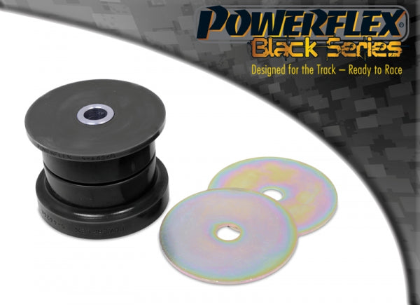 Powerflex Black Series 95A Polyurethane Rear Differential Mount Bush PFR5-4626BLK for BMW 3 Series E46 1998-2006 & Z4 E85/E86 2003-2009 – Final Drive/Diff Carrier Mount, Pumpkin Bushing – OE 33173449082 33176751808 inc E46 xi/XD 4WD