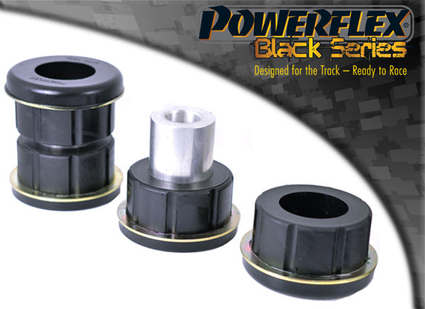 Powerflex Black Series Rear Subframe/Cradle Front Poly Bushes (Pair) for BMW 1/2/3/4 Series E81 E82 E87 E88 F20 F21 F22 F23 E90 E91 E92 E93 F30 F31 F32 F33 F36 | Rear Axle Carrier Front Mounts Bushing Kit | PFR5-420BLK | Replaces 33316758259 33316792509