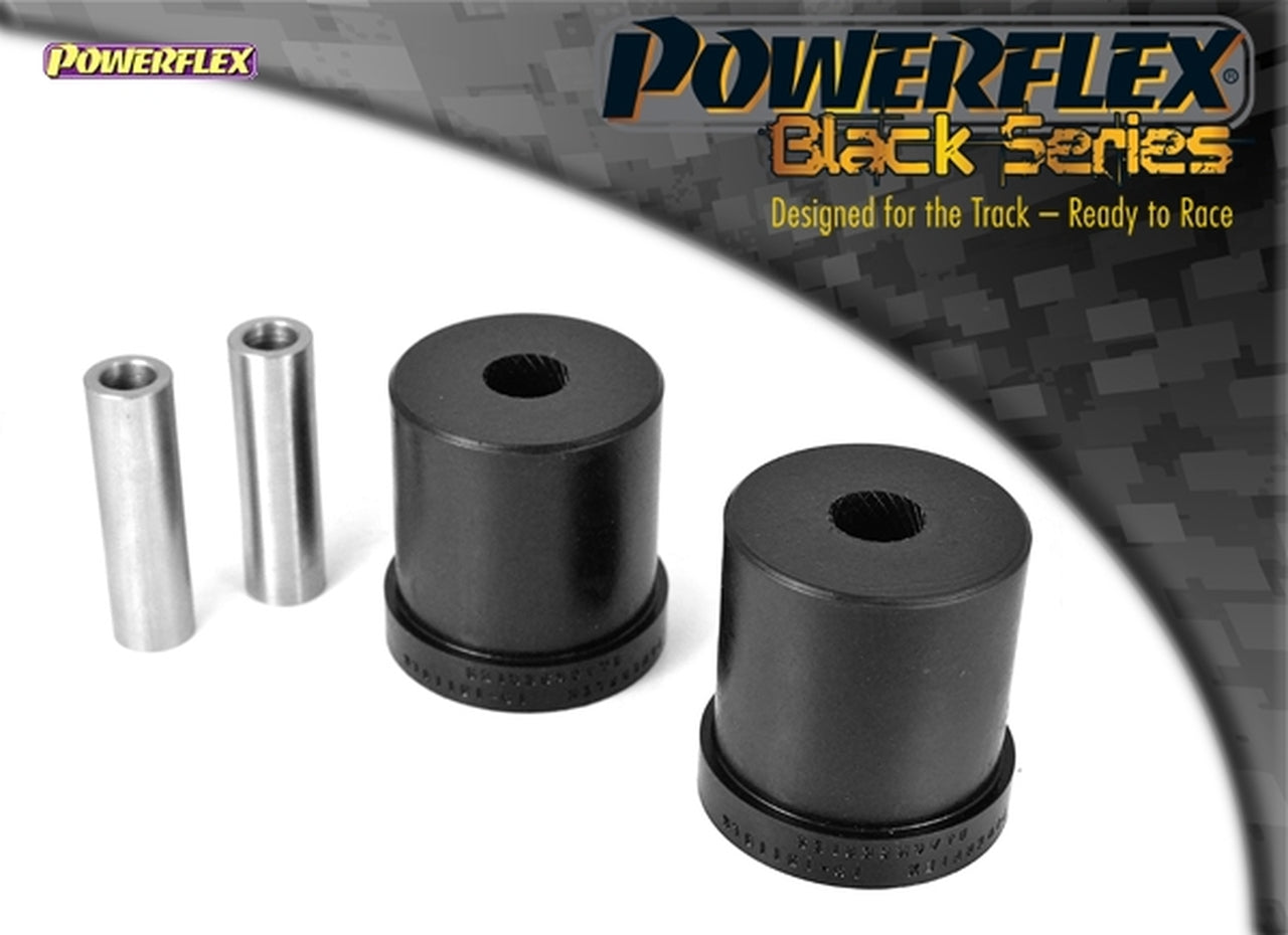 Powerflex Black Series Rear Axle Beam to Chassis Bushes for Ford Fiesta Mk7 ST/ST180 (2008+) | Polybush 95A Polyurethane Track Kit | Rear Subframe/Beam Mount Bushings | Pair | PFR19-1511BLK | Replaces OE 1805815