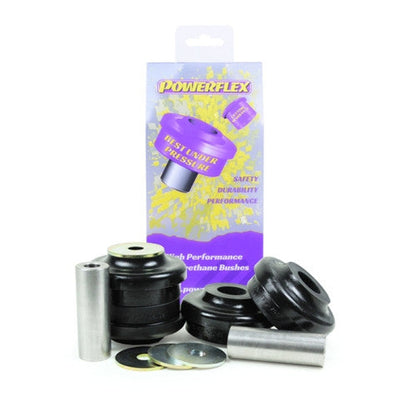Powerflex PFF5-701 Front Caster/Thrust/Tension/Radius/Banana Arm Polyurethane Bushes (Pair) for BMW 5 Series E60 Saloon - Replaces 31126765992 - Front Lower Control/Wishbone Rear Mount Silentblock - Brake Judder/Steering Wobble Fix PFF5 701
