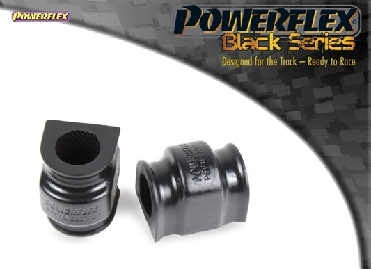 Powerflex Black Series Front Anti-Roll Bar (ARB) Bushes 21mm for Ford Fiesta ST Mk7 2013+ Track Polyurethane - PFF19-2203-21BLK
