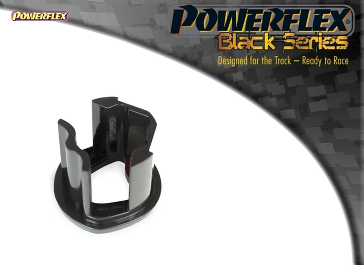 Powerflex Black Series Track Lower Torque Mount Large Bush Insert (Dogbone) for Ford Fiesta Mk8 1.0 EcoBoost 2017-On | Polyurethane Engine/Gearbox Mount | PFF19-2225BLK