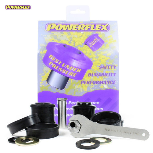 Powerflex PFF5-5401G Poly Bushes/Bushings Front Lower Control Arm Rear Position (Caster Adjustable) for BMW Z4 G29 2018+ – Tension Strut/Thrust Arm/Wishbone Rear Bush Set, Radius Rod to Chassis Compliance Bush, Caster Correction Alignment Upgrade