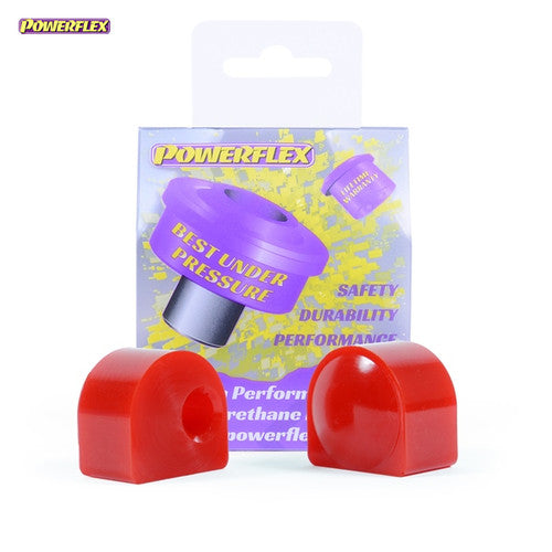 Powerflex PFF5-4652 Offset Lower Radiator Mount Bush Kit for BMW Z4M (S54) E85/E86 (2006-2009) - 8mm Offset, Red 65A Road Series, Replaces 17111178412