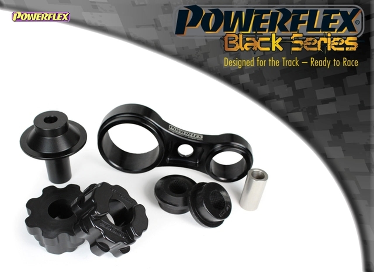 Powerflex Black Series Lower Torque Mount (Dogbone/Rear Engine Mount) for Ford Fiesta MK8 ST 200 2017-On - 95A Polyurethane Track/Motorsport - PFF19-2222BLK