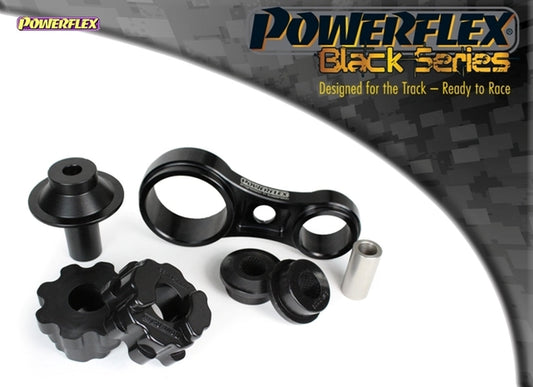 Powerflex Black Series Lower Torque Mount (Dogbone/Rear Engine Mount) for Ford Fiesta MK8 ST 200 2017-On - 95A Polyurethane Track/Motorsport - PFF19-2222BLK