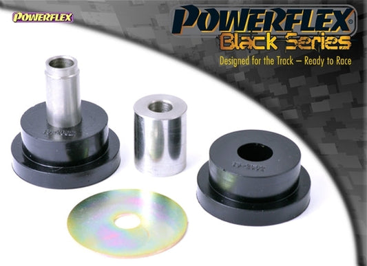 Powerflex Black Series PFF19-2002BLK Lower Engine Mount/Lower Torque Mount Small Bush 30mm Oval Bracket - Ford Fiesta ST Mk7 ST180 2013-on | Dogbone Bush/Bushing | Torque Arm/Gearbox/Transmission Mount Insert | 95A Polyurethane Track/Motorsport