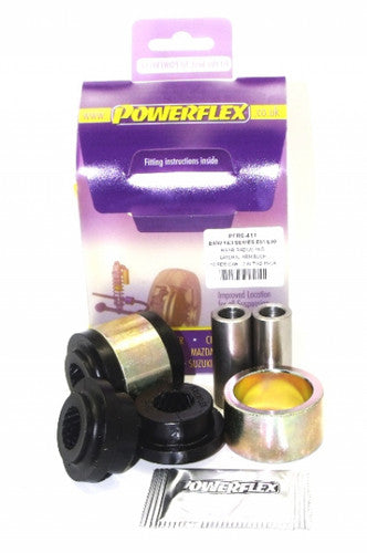 Powerflex PFR5-411 Polyurethane Rear Trailing Arm Bush Kit (RTAB) for BMW 3 Series E90 E91 E92 E93 xDrive/xi AWD 2005-2013 - Inner & Outer Control Arm Bushings - E9x 4WD Suspension Upgrade - OE 33326763092 Replacement