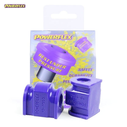 Powerflex 19mm Front Anti Roll Bar/ARB/Sway/Stabiliser/Stabilizer Bar to Chassis Bushes/Bushings for Ford Fiesta Mk7 ST/ST180 2013-On - Polyurethane D-Bush Pair - PFF19-1503-19 - Replaces OE 1802812