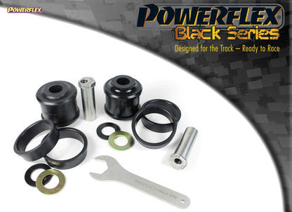 Powerflex Black Series Polyurethane Front Tension Strut/Thrust Arm Bushing Kit, Caster Adjustable Caster Correction, BMW Z4 G29 2018-on Front Lower Control Arm/Wishbone Radius Rod to Chassis Suspension Upgrade 95A - PFF5-5401GBLK