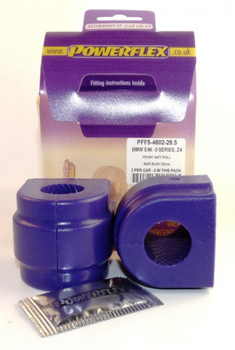 Powerflex Poly Bushes Pack - Front Anti Roll Bar Mounting Bush 26.5mm - PFF5-4602-26.5 - E90, E91, E92 & E93 3 Series (2005-2013)