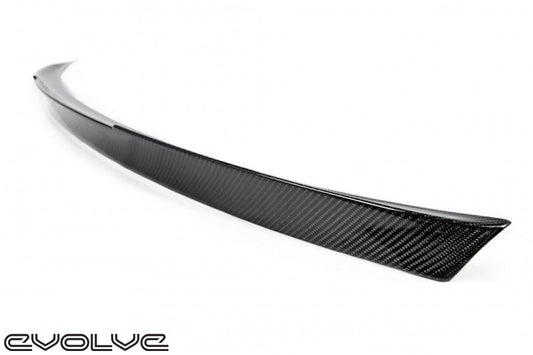 RKP Composites Carbon Fibre/Fiber Boot/Trunk Lip Spoiler for BMW 2 Series M2 F87 (2016-2021) & M2 Competition - Decklid Ducktail Rear Wing | Gloss Carbon OEM-Style Tailgate Lip | M2C Coupe