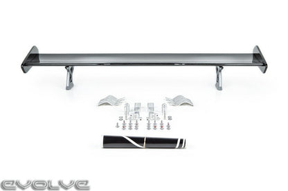 RKP GTS-Style Carbon Fibre/Fiber Rear Wing Spoiler Aerofoil for BMW M4 F82 Coupe (2014–2020) – Boot/Trunk Wing, OEM-Style Fitment, Carbon Endplates, Billet Aluminium Uprights, Track Performance Downforce Kit