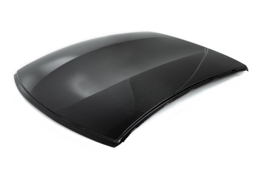 RKP Full Carbon Fibre/Fiber Roof Skin/Panel for Toyota GR Supra A90 MK5/MKV (J29) - Replacement Roof Shell Conversion, Lightweight (9 lb saving) Double Bubble/Twin Hump, V-Weave V-Pattern - Made in USA