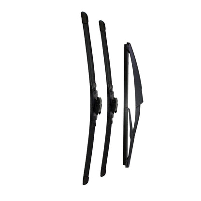 RENAULT CAPTUR Hatchback Mar 2016 to Nov 2019 Wiper Blade Set - Easy Fit Video Tutorial