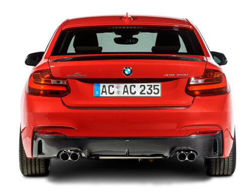AC Schnitzer F22 Roof Lip Spoiler – Rear Window Spoiler/Roof Wing for BMW 2 Series/2er Coupe 2dr (2014-2021) | Genuine OEM+ Rear Roof Trim Styling Upgrade