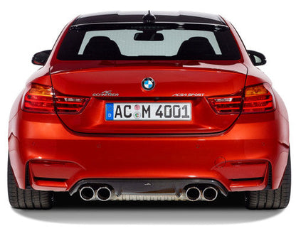 AC Schnitzer Rear Roof Lip Spoiler for BMW M4 F82 Coupe (2014-2020) – Roof Wing/Rear Window Spoiler/Roof Edge Spoiler | PU-RIM Polyurethane, Paint-Ready/Unpainted, OEM-Quality | Genuine Tuning Part (Not for Convertible)