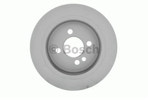 Bosch 0 986 478 601 Brake Disc / Rotor - Solid Plain Non-Vented, One-Piece, Coated Anti-Corrosion, 258.7mm x 10mm, 4-Hole (4-Stud) - OE/OEM Spec Direct-Fit Replacement, Stock Size - 0986478601