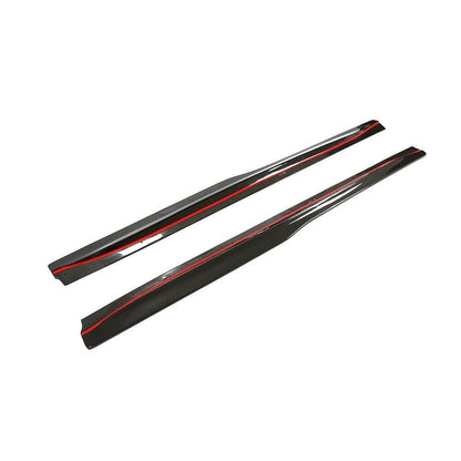 BMW M3 Carbon Fibre Side Skirts - Side Skirt Extensions, OE-Plus Styling, Lightweight Aero Upgrade - UK Stock, Free 2-Day Delivery - Nforcd
