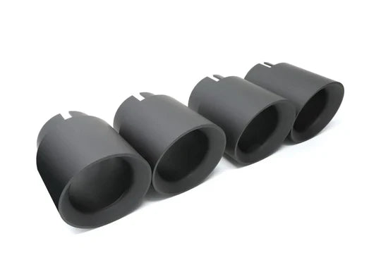 Burger Motorsports (BMS) 95mm (3.75") Quad Exhaust Tips / Tailpipe Trims for BMW M2 F87 & M2 Competition, M3 F80,