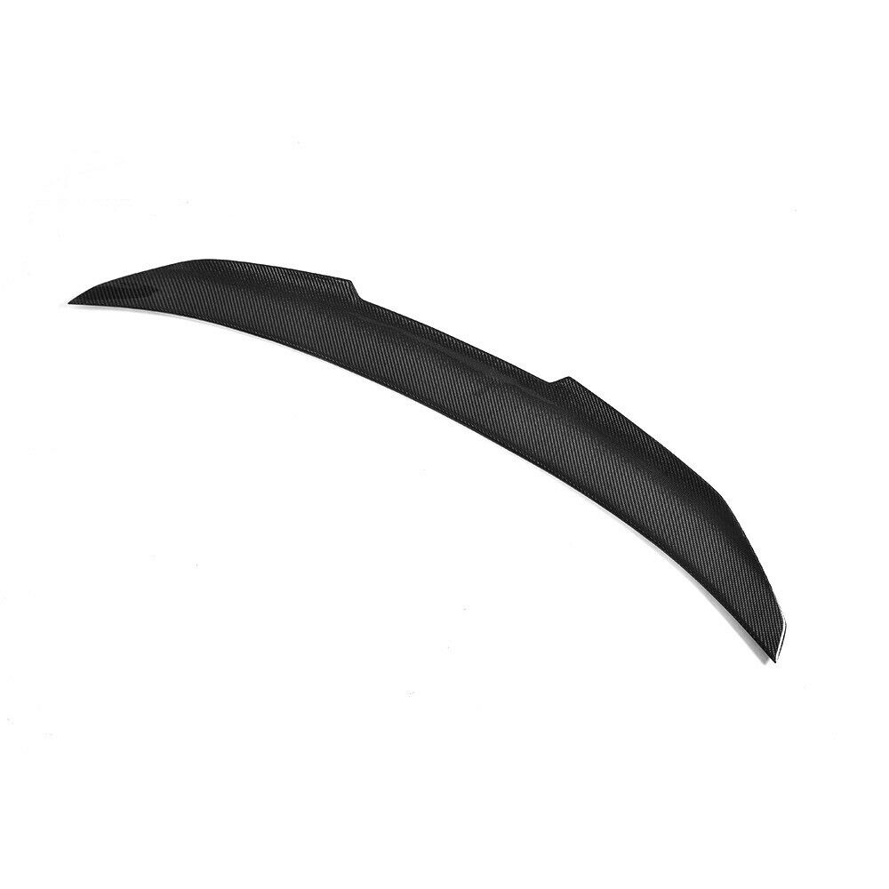 BMW M4 F83 Convertible & 4 Series F33 Convertible Carbon Fibre Ducktail Spoiler  V Style High Kick Boot Lip Rear Spoiler | UK Stock
