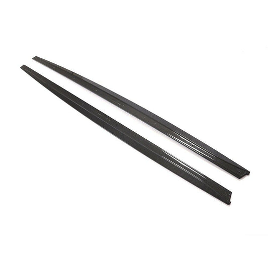 BMW M3 F80 & M4 F82/F83 Carbon Fibre Side Skirts – M Performance Style Side Skirt Extensions, Splitters & Rocker Panel Sill Blades (Pair) | CFRP | UK Stock, Free 2‑Day Delivery