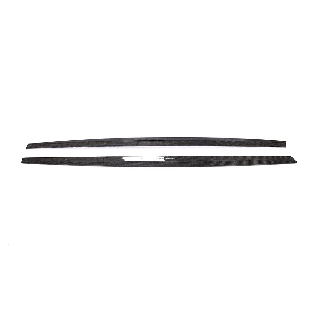 BMW M3 F80 & M4 F82/F83 Carbon Fibre Side Skirts – M Performance Style Side Skirt Extensions, Splitters & Rocker Panel Sill Blades (Pair) | CFRP | UK Stock, Free 2‑Day Delivery