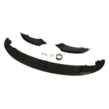 BMW 4 Series F32 F33 F36 2014-2018 Front Splitter Lip / Chin Spoiler / Lower Valance for M Sport M-Tech Bumper - Coupe, Convertible, Gran Coupe - Front Skirt Aero Bumper Extension - UK Stock - Fitting Hardware Included - Not for M4
