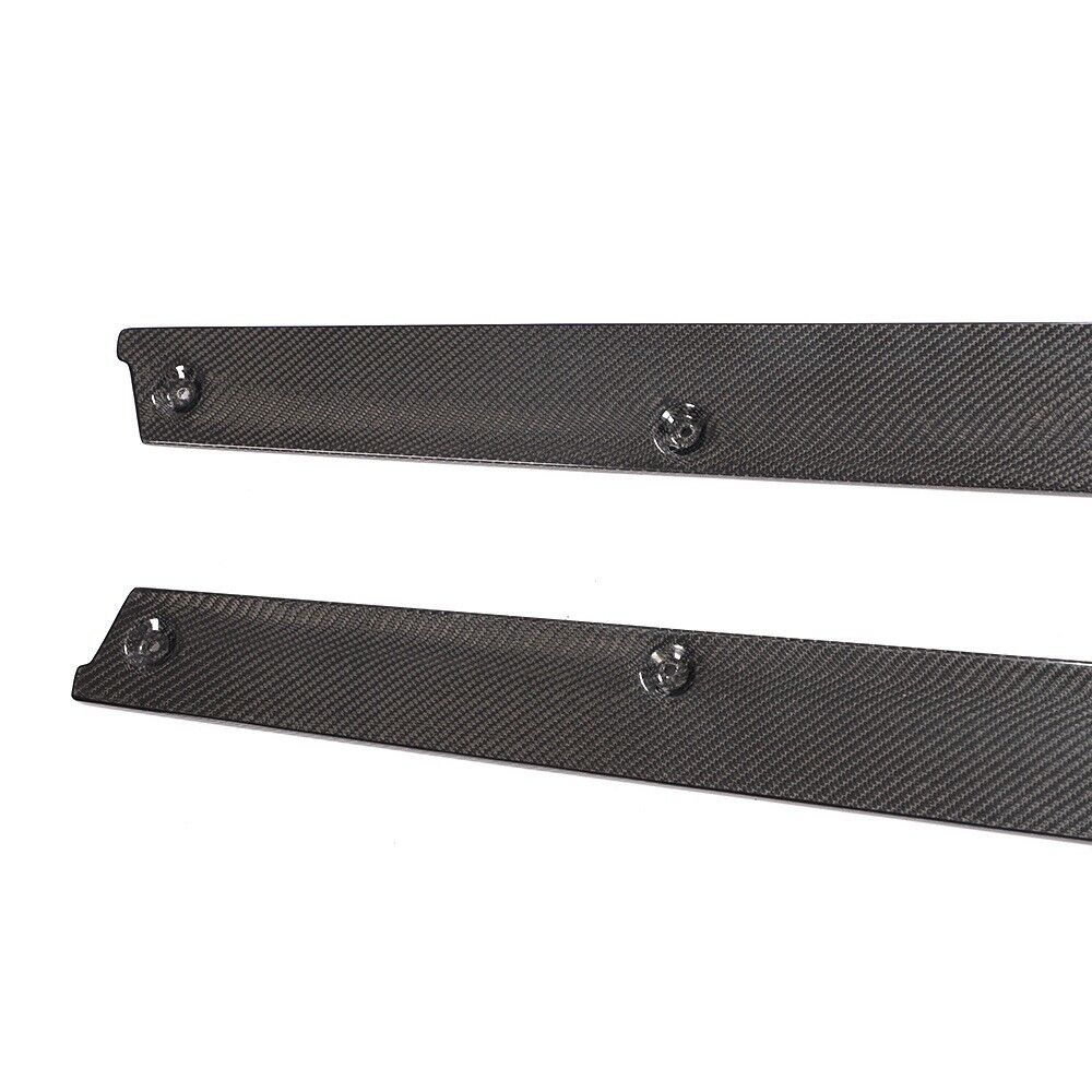 BMW M3 F80 & M4 F82/F83 Carbon Fibre Side Skirts – M Performance Style Side Skirt Extensions, Splitters & Rocker Panel Sill Blades (Pair) | CFRP | UK Stock, Free 2‑Day Delivery
