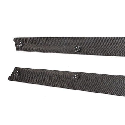 BMW M3 F80 & M4 F82/F83 Carbon Fibre Side Skirts – M Performance Style Side Skirt Extensions, Splitters & Rocker Panel Sill Blades (Pair) | CFRP | UK Stock, Free 2‑Day Delivery