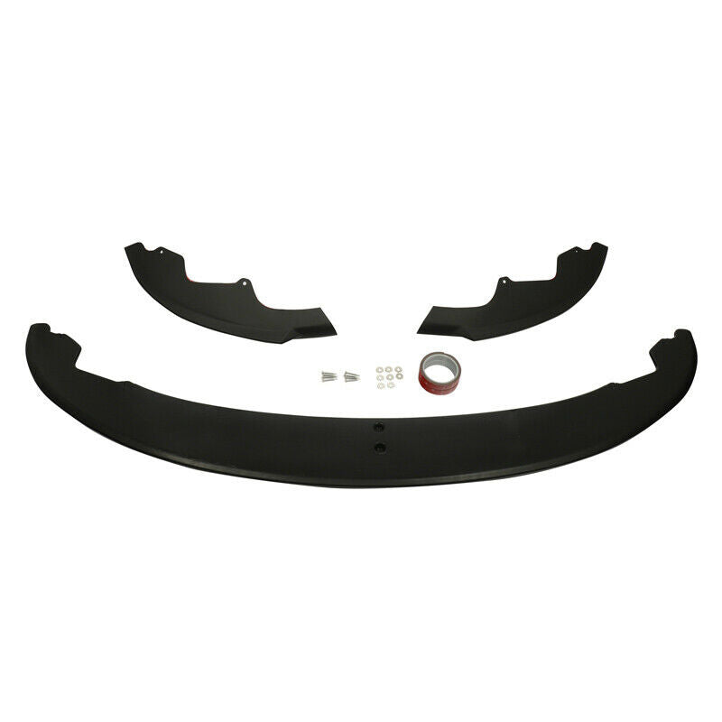 BMW 4 Series F32 F33 F36 2014-2018 Front Splitter Lip / Chin Spoiler / Lower Valance for M Sport M-Tech Bumper - Coupe, Convertible, Gran Coupe - Front Skirt Aero Bumper Extension - UK Stock - Fitting Hardware Included - Not for M4