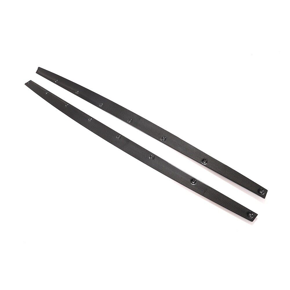 BMW M3 F80 & M4 F82/F83 Carbon Fibre Side Skirts – M Performance Style Side Skirt Extensions, Splitters & Rocker Panel Sill Blades (Pair) | CFRP | UK Stock, Free 2‑Day Delivery