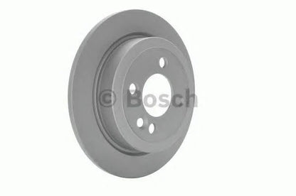 Bosch 0 986 478 601 Brake Disc / Rotor - Solid Plain Non-Vented, One-Piece, Coated Anti-Corrosion, 258.7mm x 10mm, 4-Hole (4-Stud) - OE/OEM Spec Direct-Fit Replacement, Stock Size - 0986478601