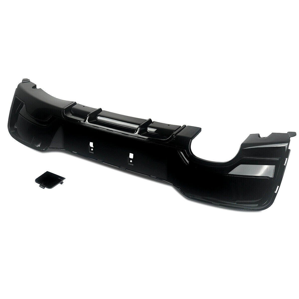 BMW 1 Series F20 F21 Rear Diffuser, Pre-LCI M Sport, Twin Exit (Side-by-Side), 20112015, Fits 116d 118d 120d 125d, Direct Replacement Rear Valance